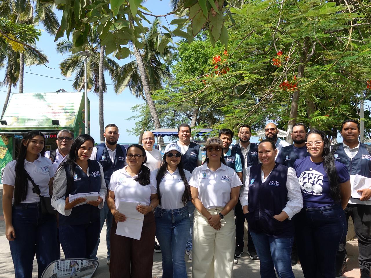 Alcaldía de Santa Marta impulsa cultura de pago con la ruta del recaudo casa a casa