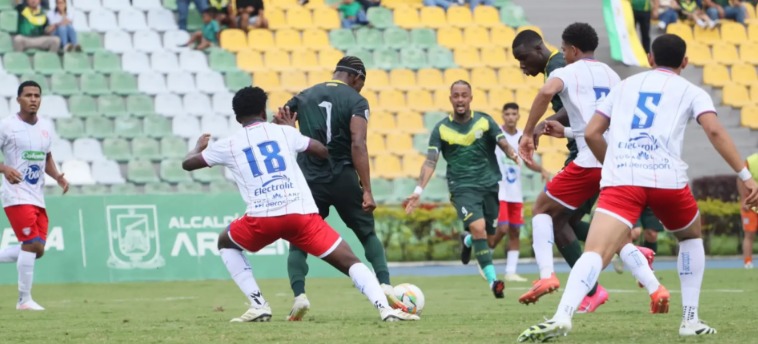 Unión Magdalena acabó con el invicto del Deportes Quindío y su liderato en el Torneo de Ascenso