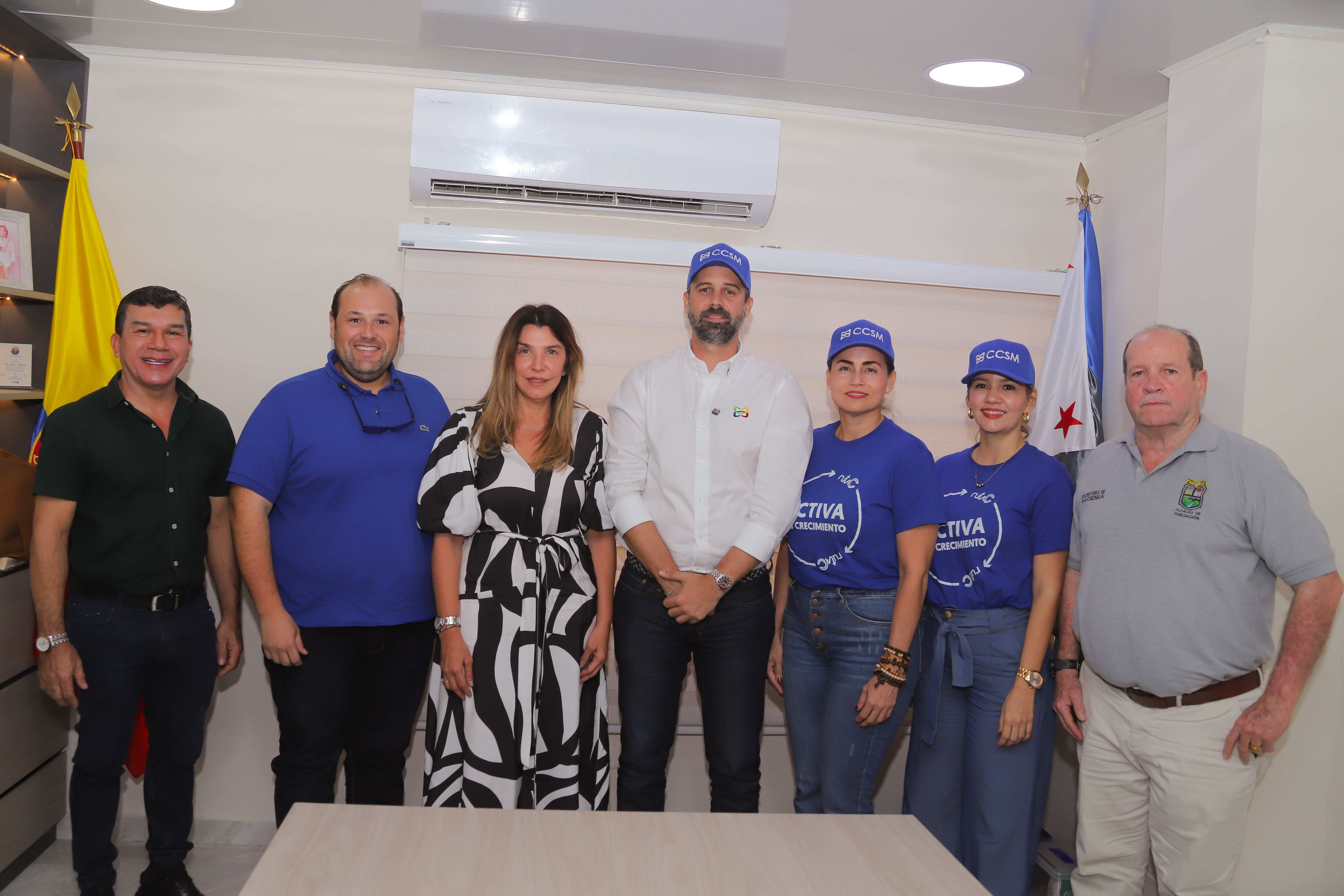 Cámara de Comercio impulsa agenda de desarrollo en Fundación con empresarios y administración municipal